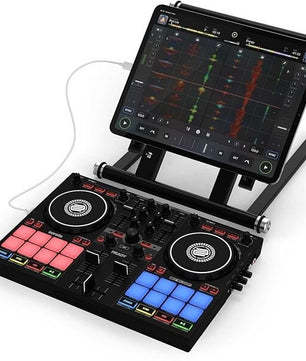 Reloop Ready | Compact 2-Deck DJ Controller for Serato | 16 RGB Pads & Scratch Bank Support