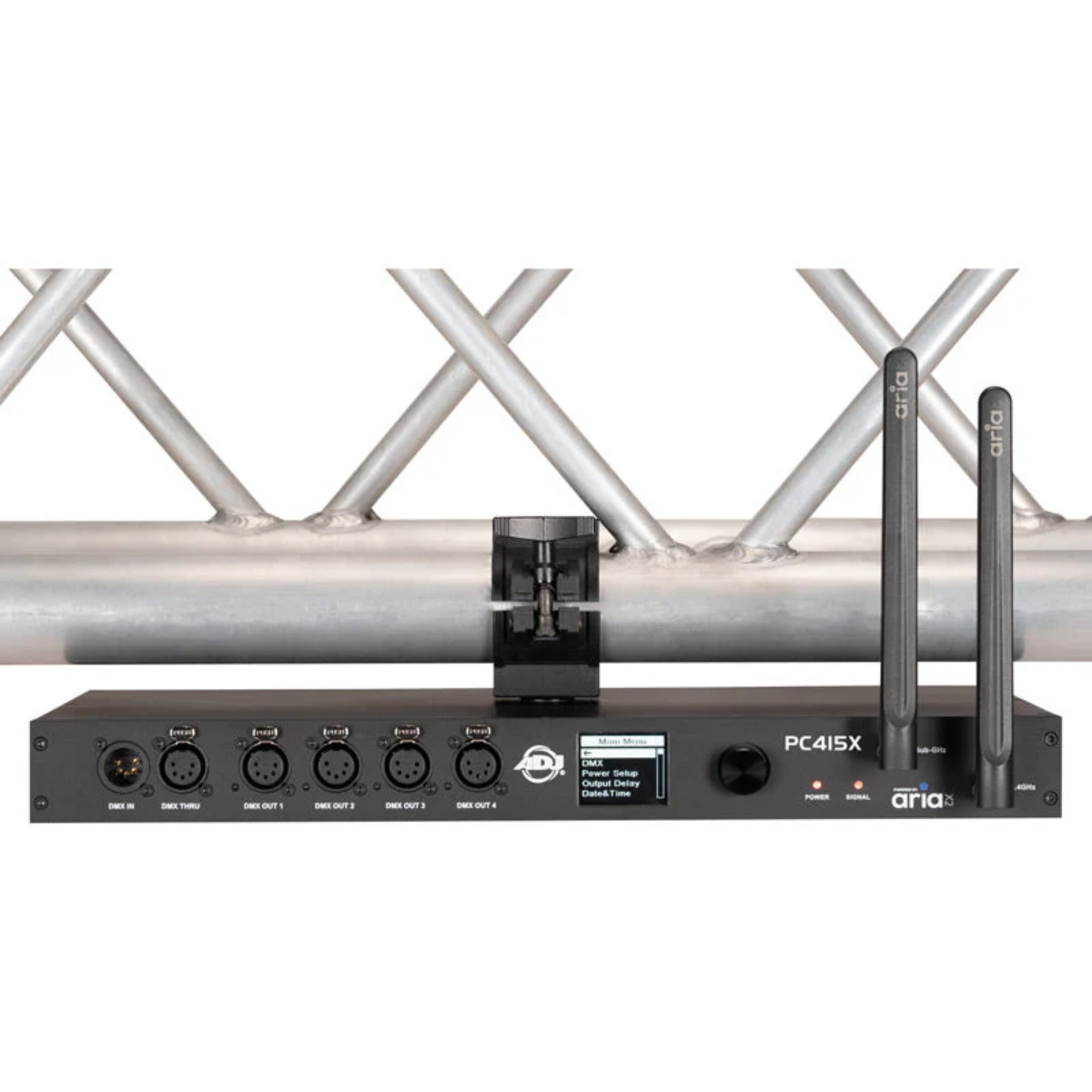 American DJ PC415X | 4 Power Outputs with DMX/RDM | Aria X2 Wireless Control Hub