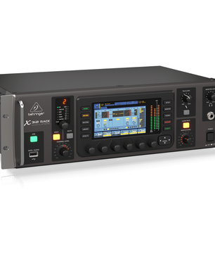 Behringer X32 RACK | 40 Input Digital Mixer | Rackmount with 16 Midas Preamps & Remote Control