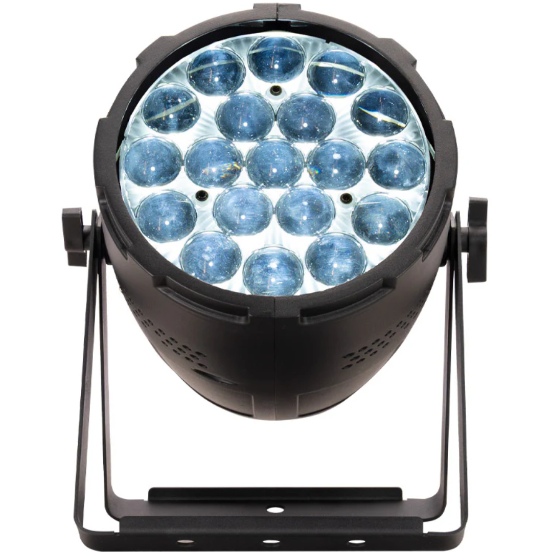 Eliminator Mega Par Z Wash | 19x15W RGBW LEDs + Zoom | 10°–60° Beam with Circle Control