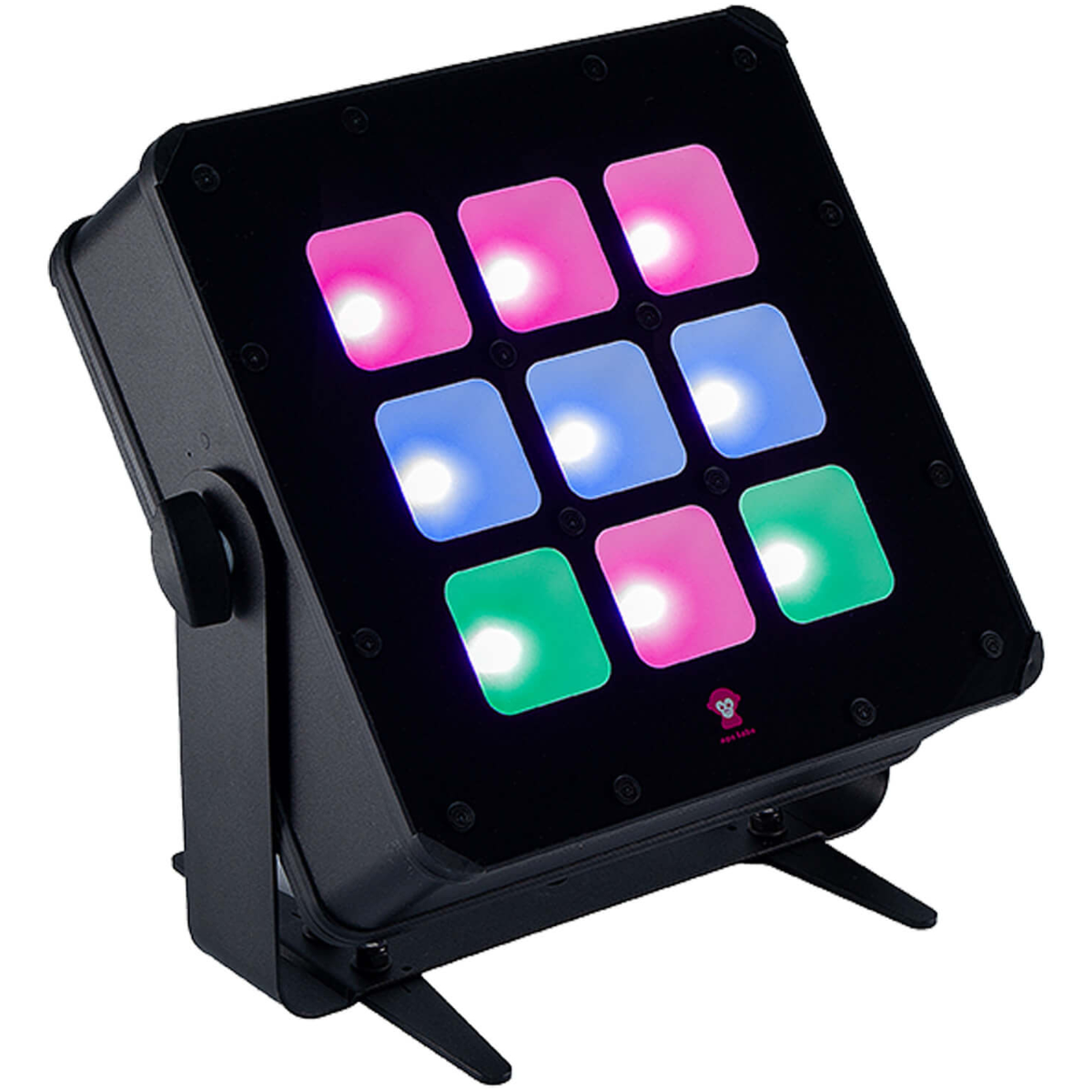 Ape Labs Marvel Pix Spot/Wash TourBox | IP65, 162W RGBLwWcW Battery Pixel Wash w/ 2x 15° and 2x 150° Optics & CRMX