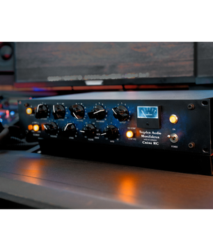 Tegeler Audio CREME RC | Remote Controllable Bus Compressor and EQ | Stereo Mastering Processor for Studio Use