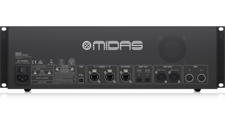 Midas MDS-DL32 | 32-In / 16-Out Digital Stagebox | AES50 Networking & ULTRANET Support