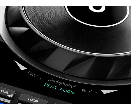 Hercules DJControl Inpulse 500 | 2-Deck Controller with Audio Interface | RGB Pads & Hardware Input Mixer
