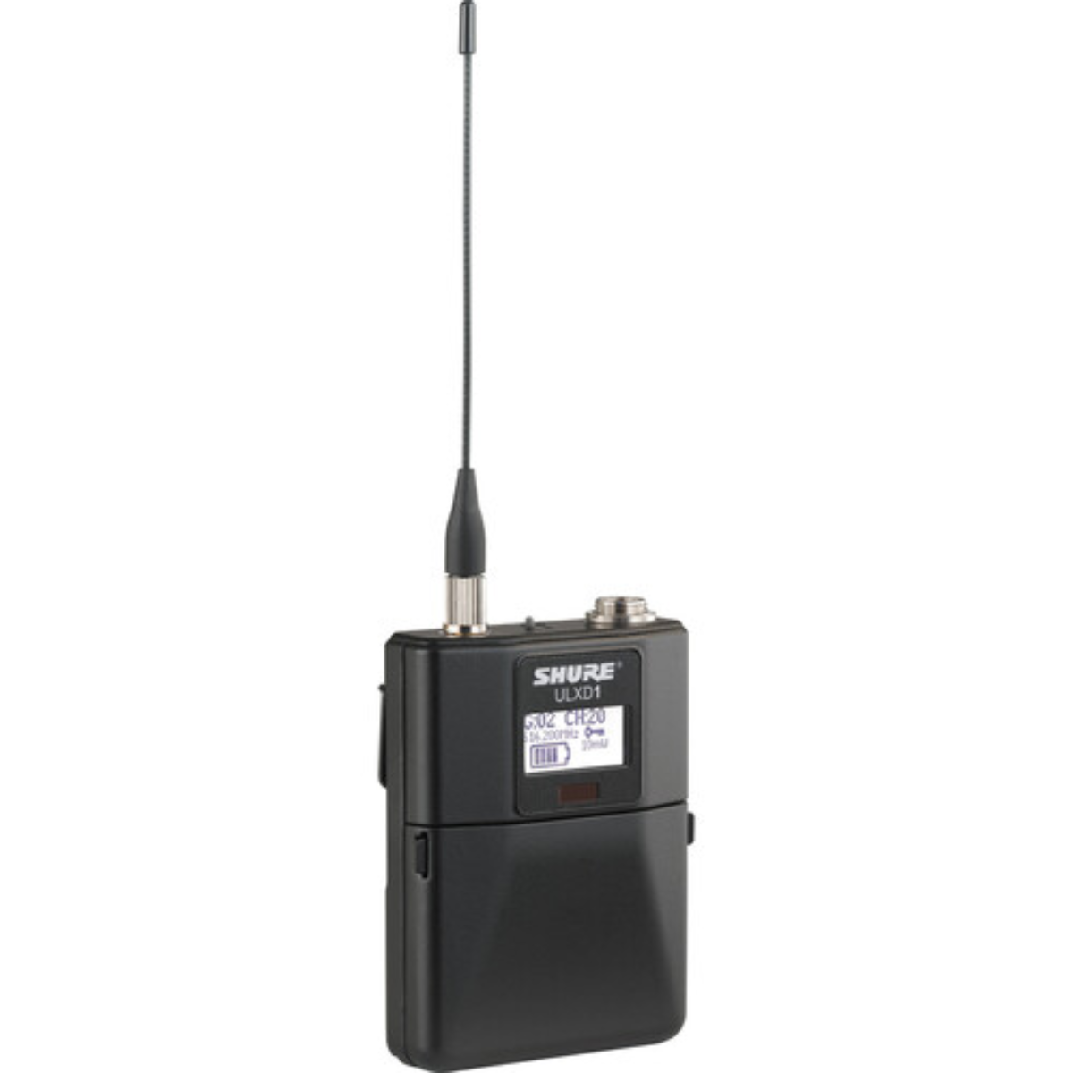 Shure ULXD1 G57 | Digital Bodypack Transmitter with TA4M | 470-608 MHz AES-256 Wireless