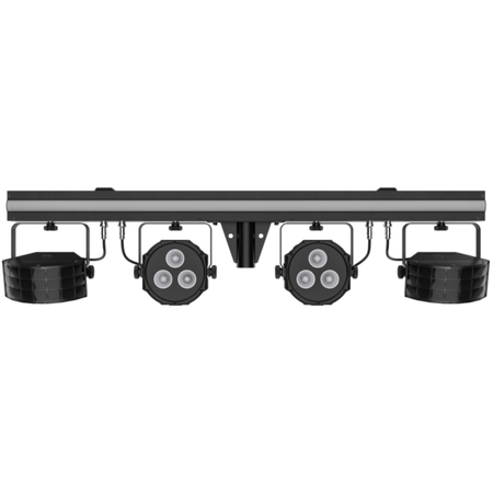 Chauvet DJ GigBAR 3 ILS | 3-in-1 Derby Par Strip System | Complete Lighting System with Tripod & Control