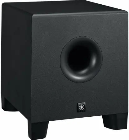 Yamaha HS8S | 8in Powered Studio Subwoofer - 150W | XLR/TRS Inputs with Adjustable Low & High Cut