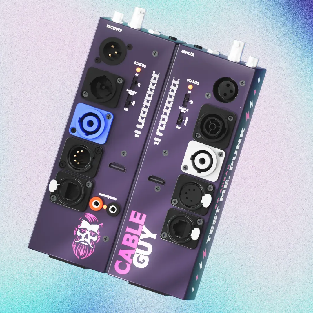 Blizzard Lighting Cable Guy | Audio Cable Tester with 3,000m Lossless Transmission