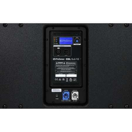 PreSonus CDL Sub18 | 18in Active Subwoofer with 2000W Peak Power | Flyable or Ground-Stacked for Live Sound