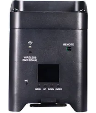 Crisp LIMONA UPLIGHT 618 | RGBLA-UV Wireless Uplight | 10-Hour Battery with DMX & WiFi Control