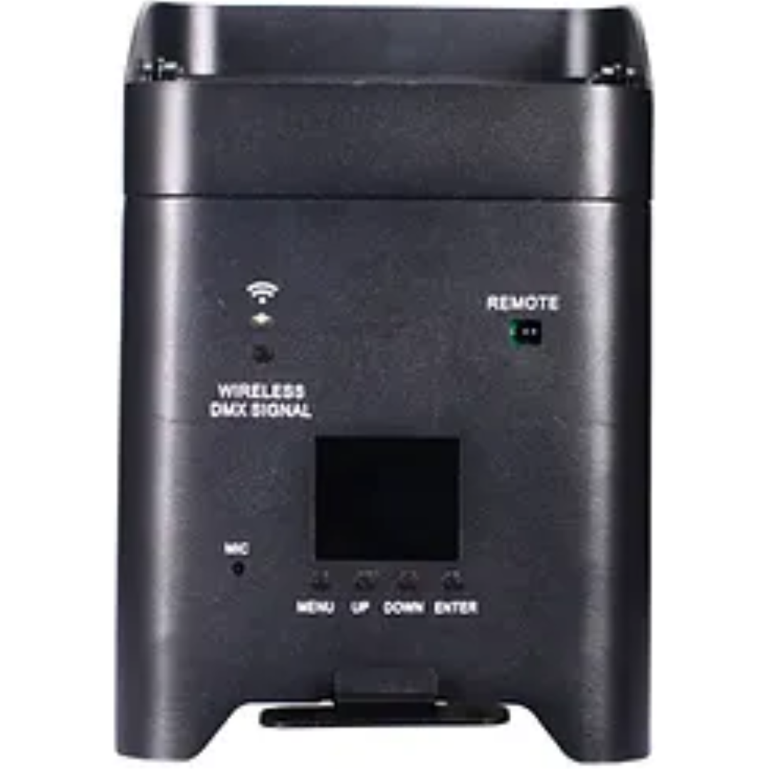 Crisp LIMONA UPLIGHT 618 | RGBLA-UV Wireless Uplight | 10-Hour Battery with DMX & WiFi Control