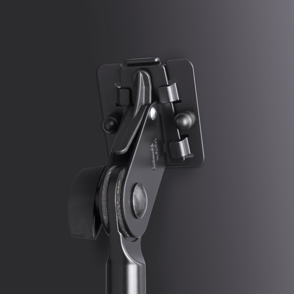 K&M 12140 | Foldable Desktop Tripod Stand for Laptops, Sheet Music & Multimedia