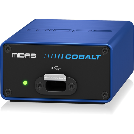 Midas MDS-COBALT | HyperMAC to USB-C Audio Interface | 192-Ch I/O @ 96kHz with Redundant Connectivity