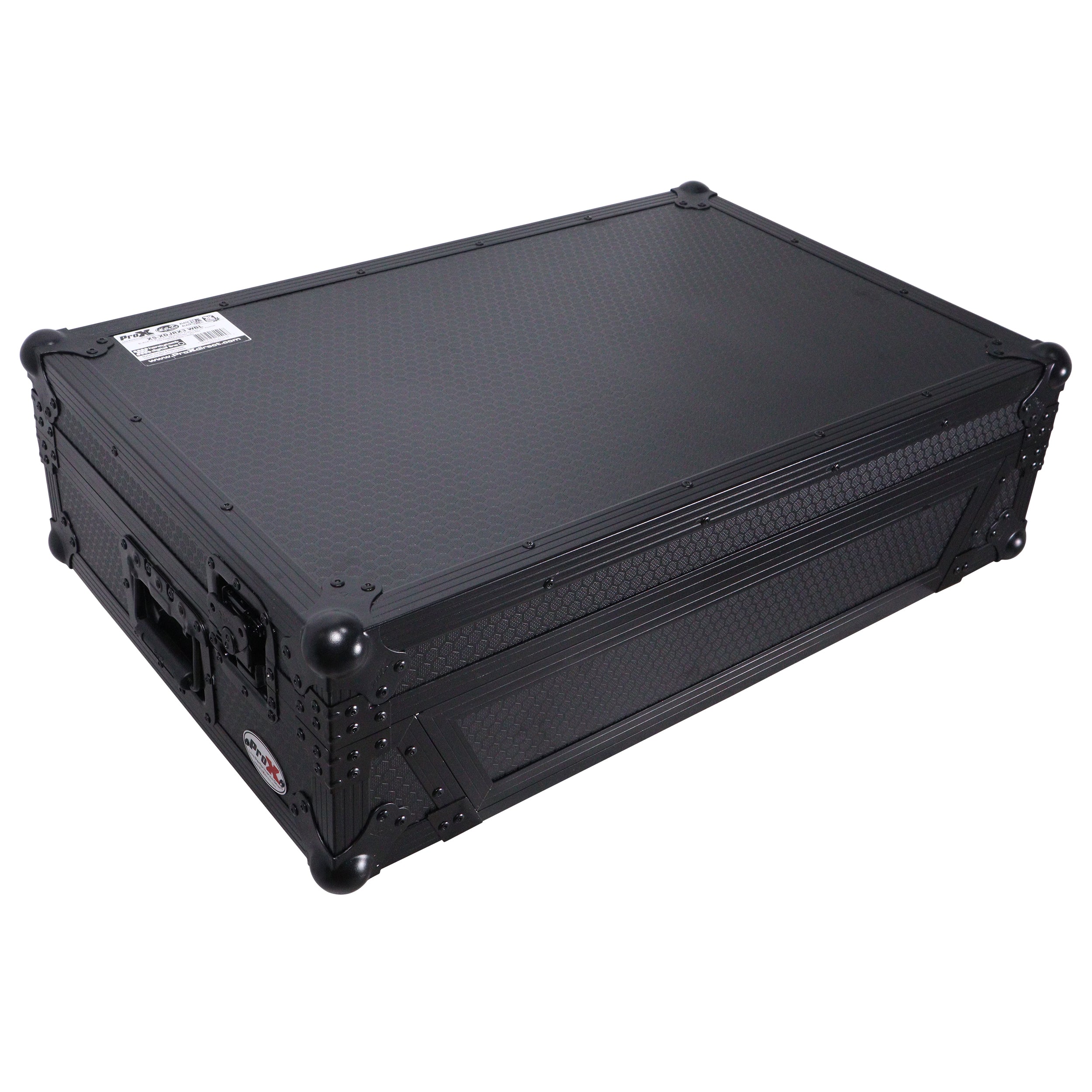 ProX XS-RANESYSONEWBL | Flight Case for RANE SYSTEM ONE | ATA 300 Road Case with Wheels Black