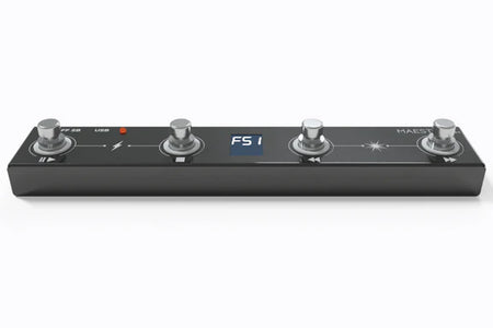 MaestroDMX Maestro FS1 | USB MIDI Foot Controller | Hands-Free Cue and FX Control