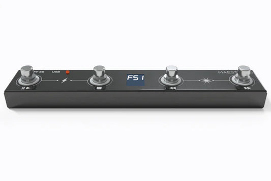 MaestroDMX Maestro FS1 | USB MIDI Foot Controller | Hands-Free Cue and FX Control