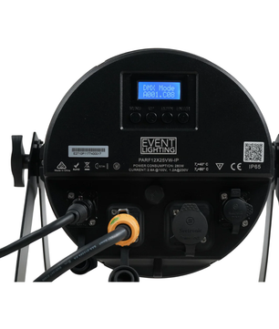 Event Lighting PARF12X25VWIP | 12x25W Variable White LEDs | IP65 Par with Electronic Frost