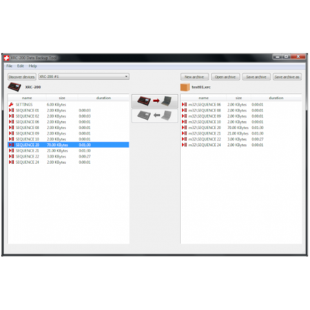 Swisson XRC-200 | 64 DMX Sequence Recorder - 2 Universes | Built-In Timer & USB Backup