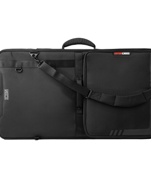 Gator G-ICONDJ-LG-BP | Large DJ Controller Backpack Bag | Semi-Rigid Travel Protection
