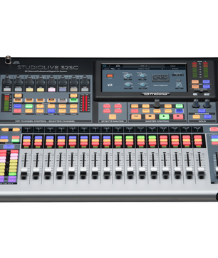 PreSonus StudioLive 32SC | Compact 40-Channel Digital Mixer | 64x64 USB & AVB Networking
