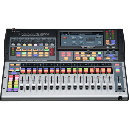 PreSonus StudioLive 32SC | Compact 40-Channel Digital Mixer | 64x64 USB & AVB Networking