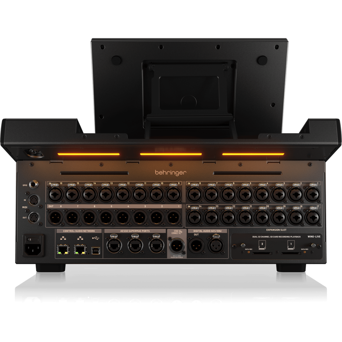 Behringer WING COMPACT | 48 Channel Digital Mixer | 24 Midas Preamps with 13 Motorized Faders