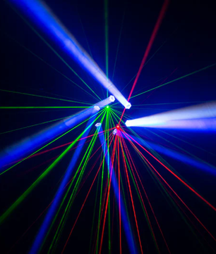 Eliminator CenterDroid | RGBW LED + Laser Centerpiece | Rotating Lens & Tilting Arms