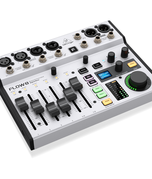 Behringer FLOW 8 | 8 Input Digital Mixer with Bluetooth | App Controlled Mixer with USB Interface