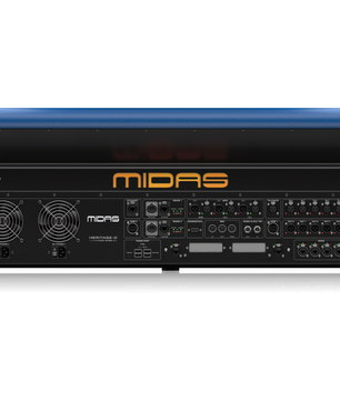Midas MDS-HD96-24-CC-TP | Heritage-D Console with Touring Flight Case | AI Mixing & Graviton Mk2 Engine