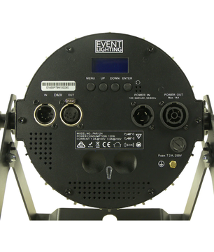 Event Lighting PAR12H | 12x12W RGBWA+UV LED Par | Pro Fixture with True1 & 5-Pin DMX