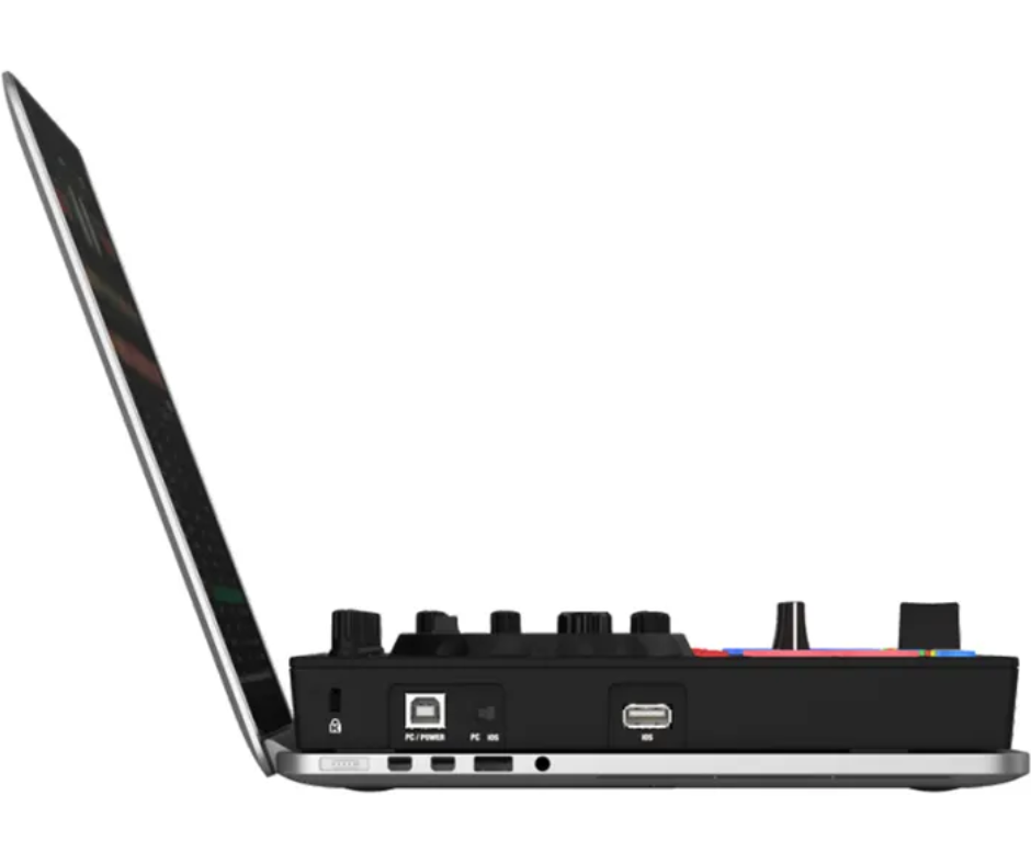 Reloop Ready | Compact 2-Deck DJ Controller for Serato | 16 RGB Pads & Scratch Bank Support