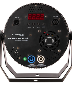 Eliminator LP HEX 12 PLUS | 12x18W RGBWA+UV Flat Par | 6-in-1 LEDs with White Balance Control