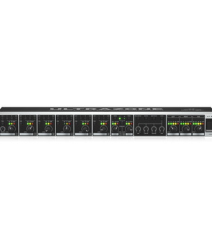 Behringer ULTRAZONE ZMX8210 V2 | 8 Channel - 3 Zone Mixer | Commercial Audio Distribution System