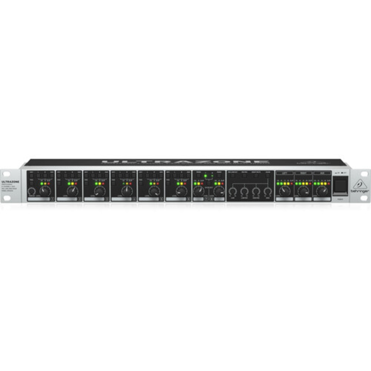Behringer ULTRAZONE ZMX8210 V2 | 8 Channel - 3 Zone Mixer | Commercial Audio Distribution System