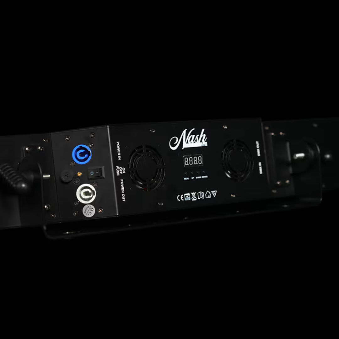 Rasha Nash Bar | RGB Pixel Bar - 16 Segments | 3,500 Lux with 20Hz Strobe & FX Macros