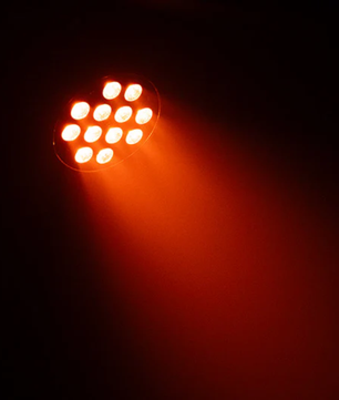 Eliminator LP HEX 12 PLUS | 12x18W RGBWA+UV Flat Par | 6-in-1 LEDs with White Balance Control