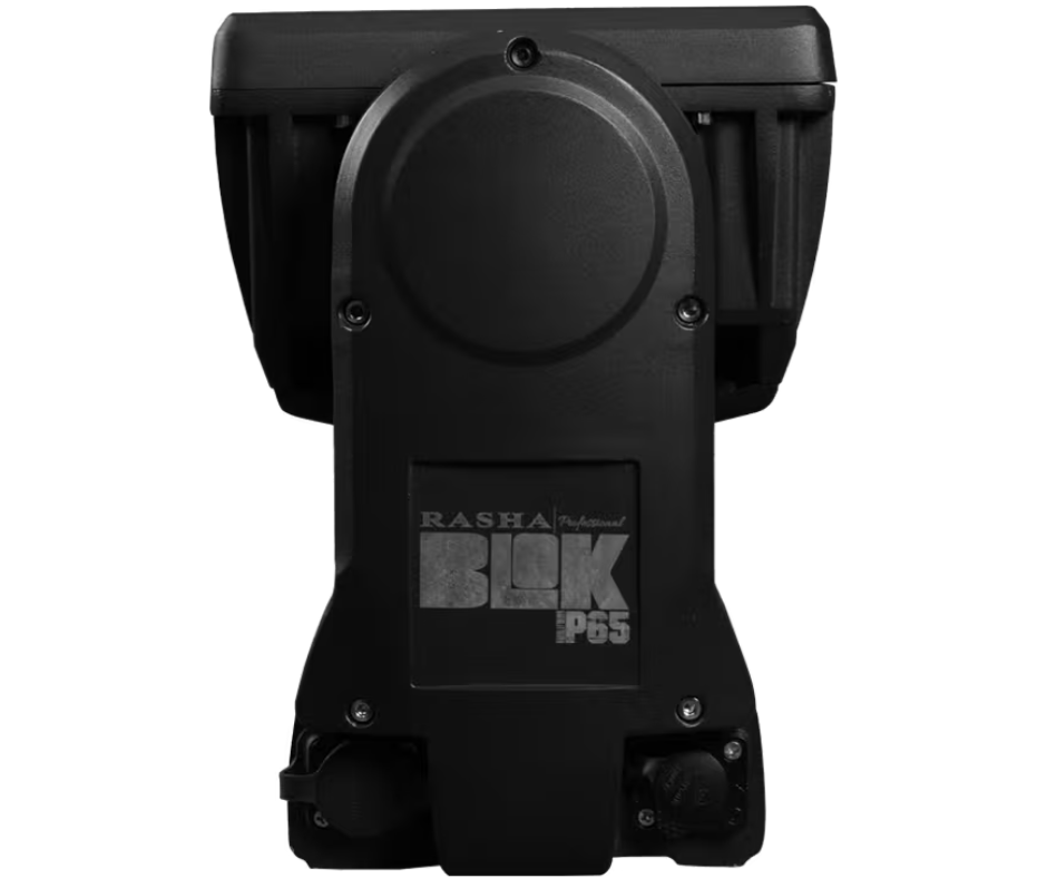 Rasha Blok IP65 | 150,000 Lumen Strobe with Pixel Zones | Outdoor Moving Head with RGB & White LEDs