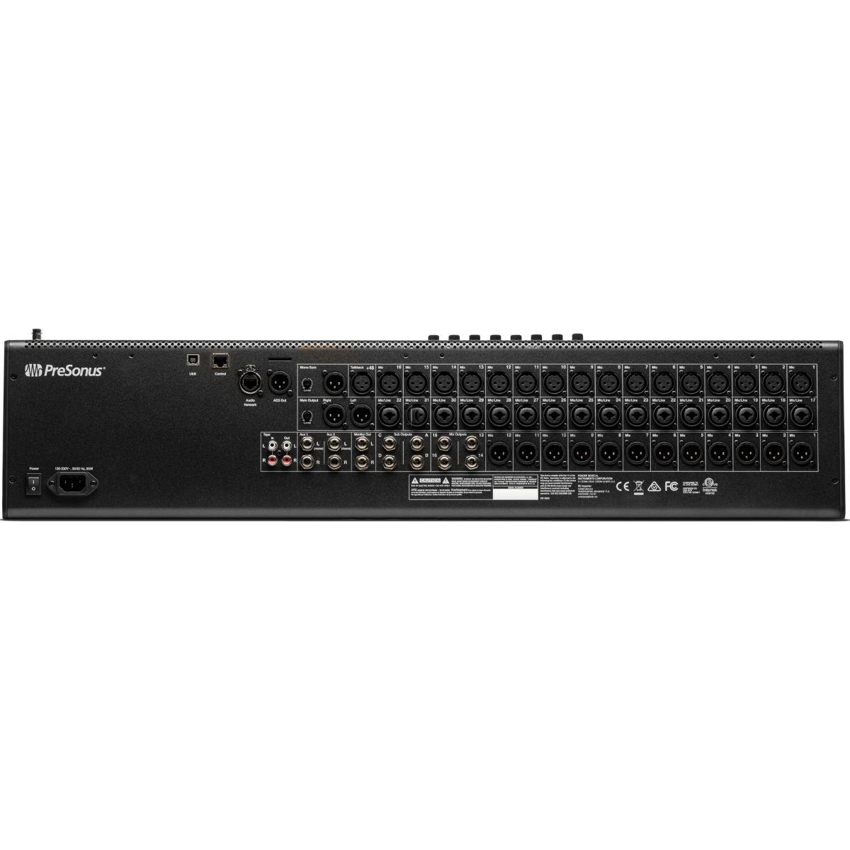 PreSonus StudioLive SE32 | 33 XMAX Preamps - 32 Channel Console | Motorized Faders with 64x64 USB