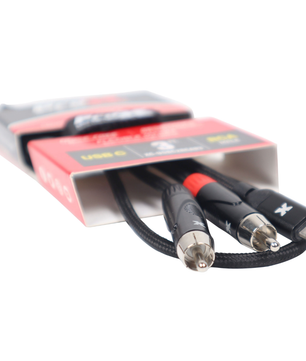 ProX XC-USBC2RCA03 | 3ft USB-C to Dual RCA | 16-Bit DAC Audio Cable