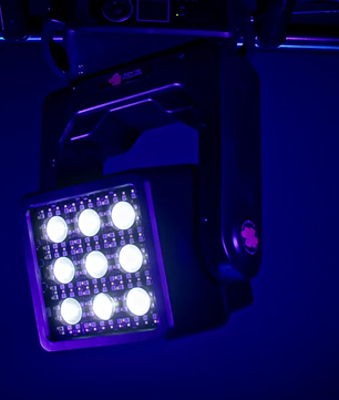 Blizzard Lighting Switchblade Flip | Dual-Face Beam/Wash Moving Head | RGBW Zoom + Pixel Mapping