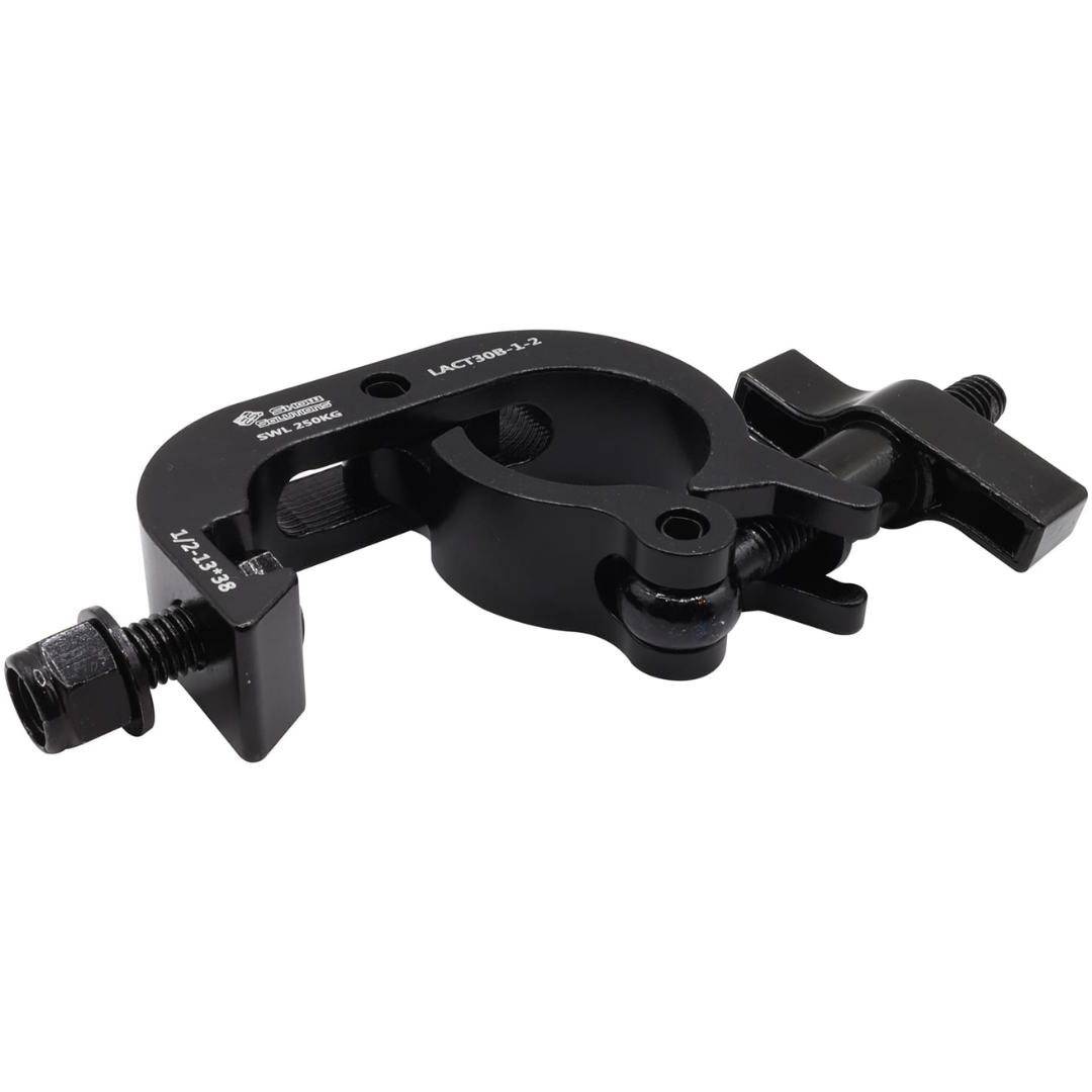 Odyssey LACT30B-1-2 | 30mm Black Half Coupler Clamp for 2" Tubing