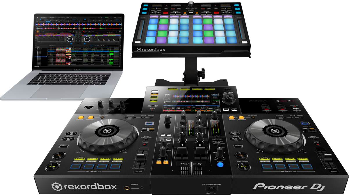 Pioneer DJ XDJ-RR | 2‑Channel All‑in‑One DJ Controller | 7″ Screen with Rekordbox/Serato