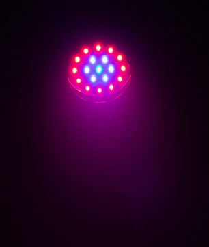 Eliminator Mega Par Z Wash | 19x15W RGBW LEDs + Zoom | 10°–60° Beam with Circle Control