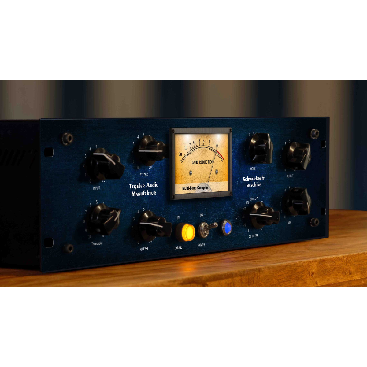 Tegeler Audio Schwerkraftmaschine | Vari-Mu Mastering Compressor with Remote Control | Stereo Bus and Mastering Processor