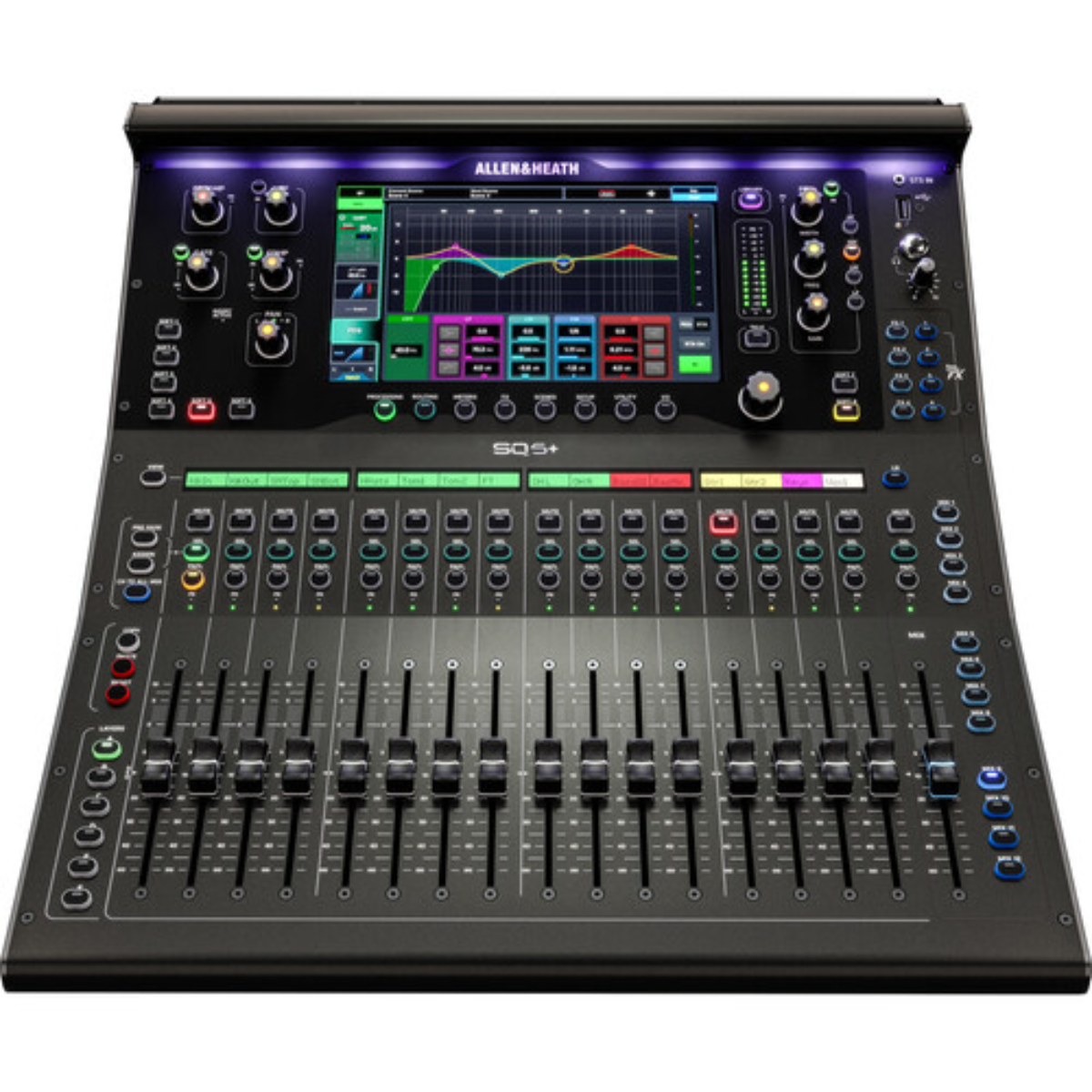 Allen & Heath AH-SQ-5-PLUS | 48-Channel Digital Mixer | 96kHz XCVI Core with 9in Touchscreen