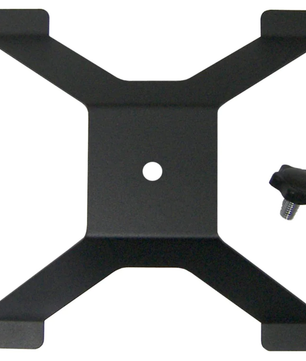 Event Lighting XSTANDM8 | Steel Floor Stand for Lighting Bars | Compact M8 Mount Base