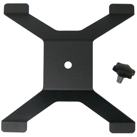 Event Lighting XSTANDM8 | Steel Floor Stand for Lighting Bars | Compact M8 Mount Base