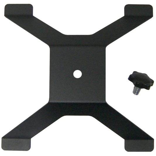 Event Lighting XSTANDM8 | Steel Floor Stand for Lighting Bars | Compact M8 Mount Base