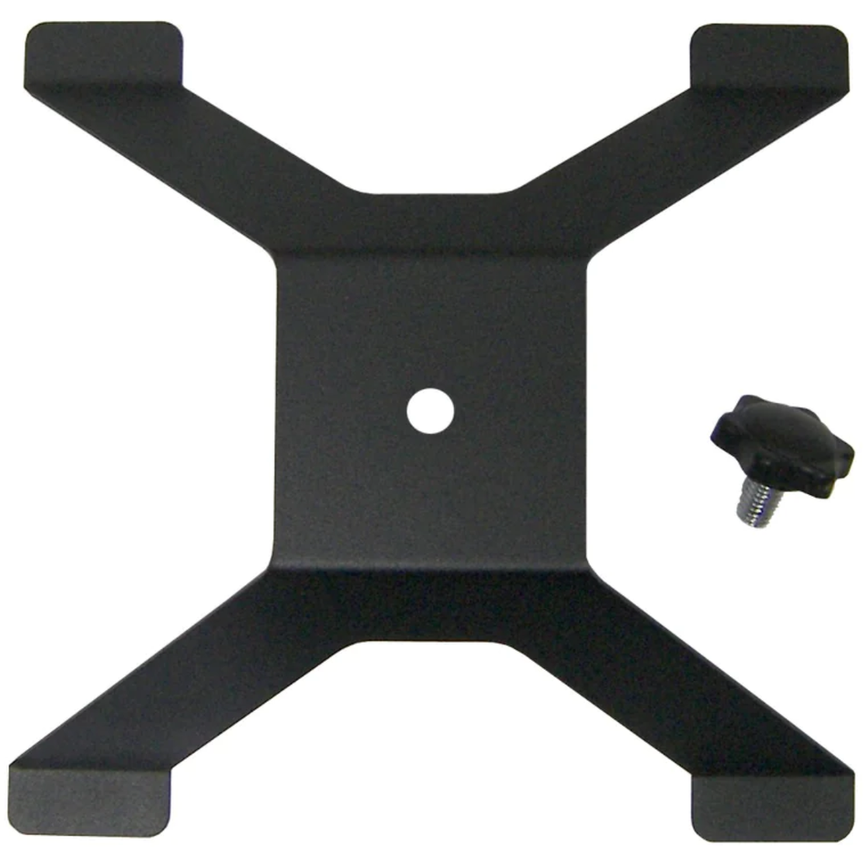 Event Lighting XSTANDM8 | Steel Floor Stand for Lighting Bars | Compact M8 Mount Base