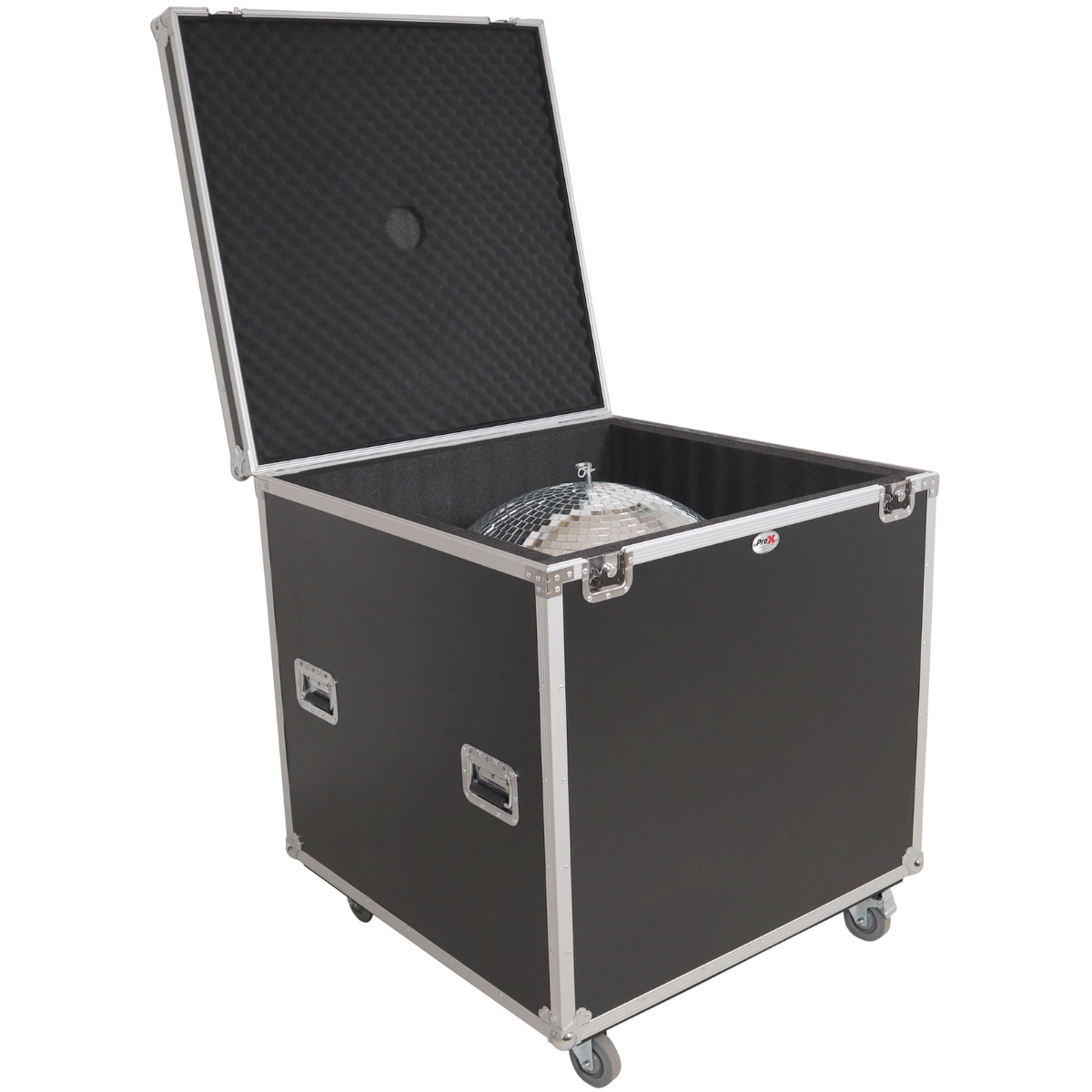 ProX XS-CMB24 | Case for 24in Mirror Ball | ATA Road Case with Wheels